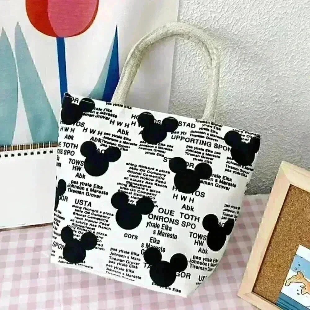 Cartoon Canvas Tote Bag